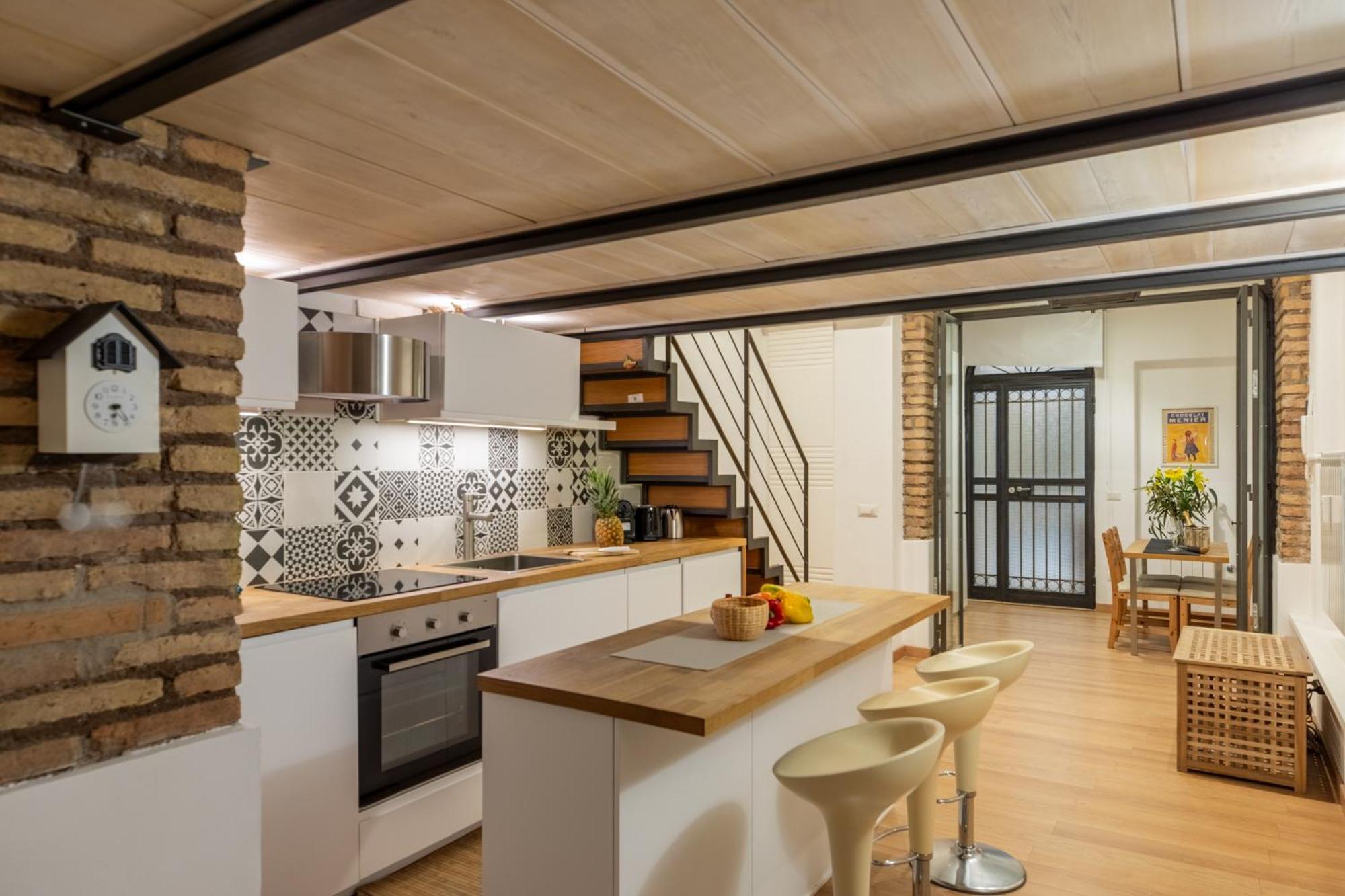 Iflat Cozy & Serene Loft Two Steps From Vatican Apartamento